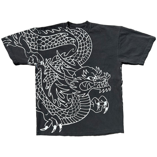 ACID-WASH DRAGON TEE