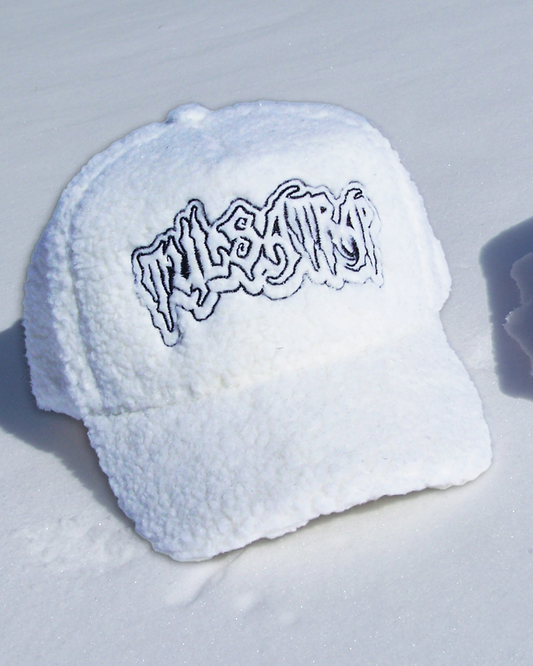 WHITE SHERPA HAT