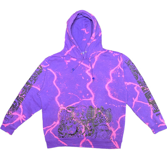 Dyed Hoodies w/ Glass Beads (TulsaTrap x HocoGlass Collab)