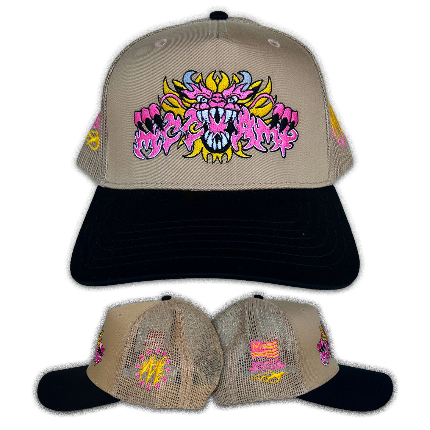 PINK DRAGON MCCHAMP HAT