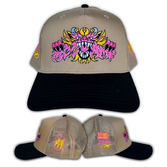 PINK DRAGON MCCHAMP HAT