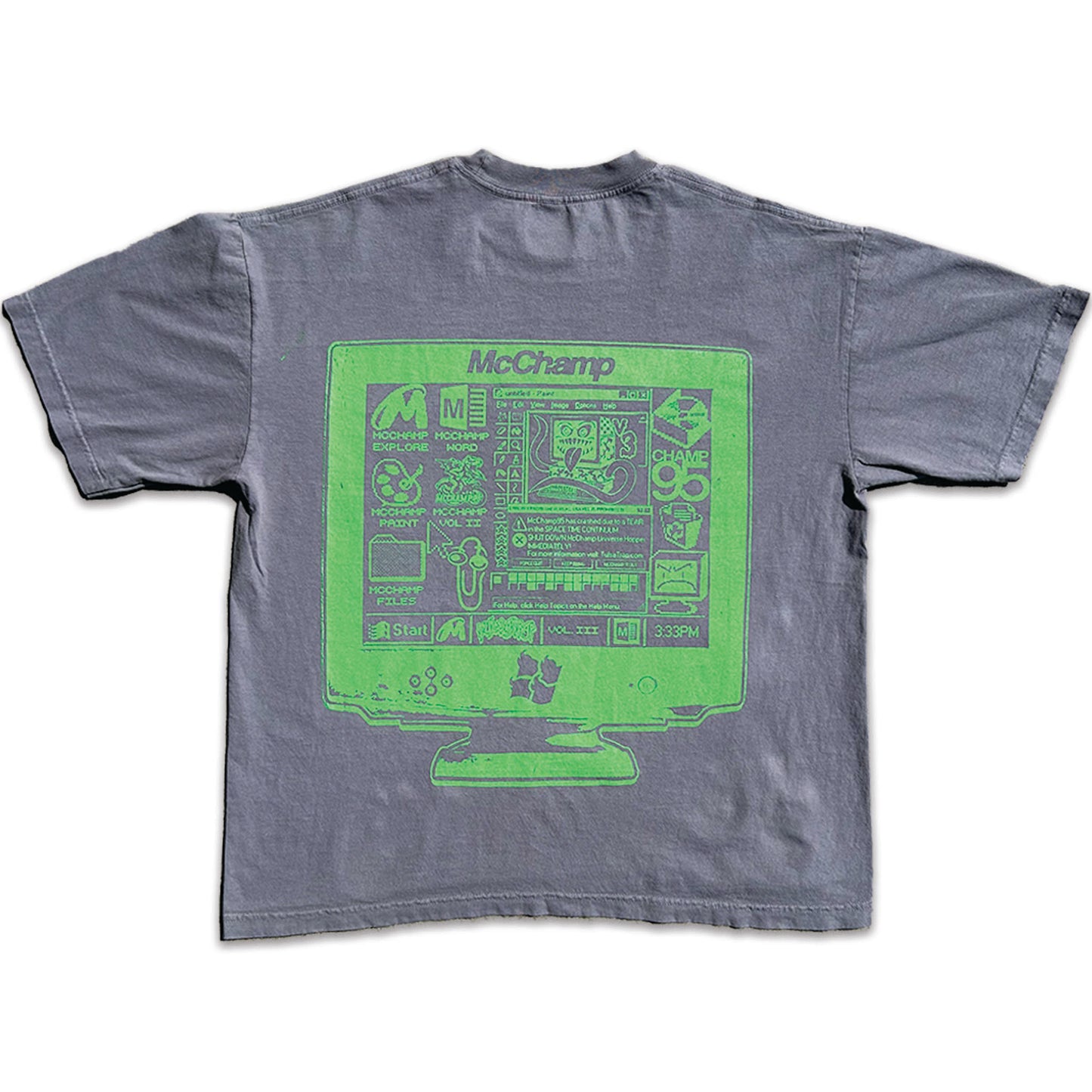 MCCHAMP VOL. III TEE (GREY)