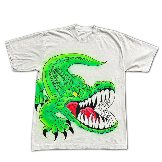 "Gatorr" Airbrush Heavyweight Tee (M)
