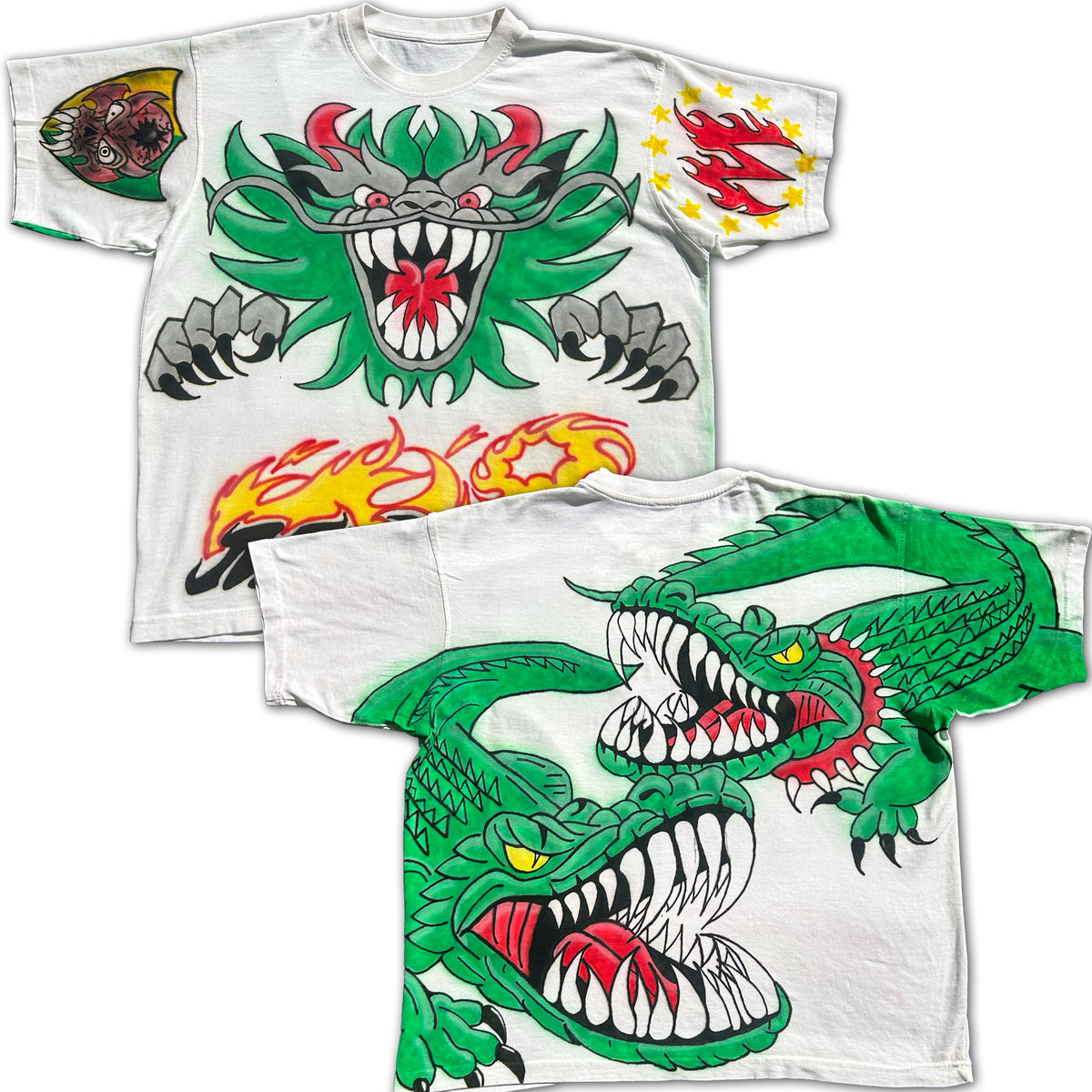 "McCHAMP GATORZ" Airbrush Heavyweight Tee (XL)