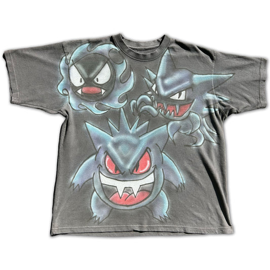 "Dark Ghosts" Airbrush Heavyweight Tee (XL)